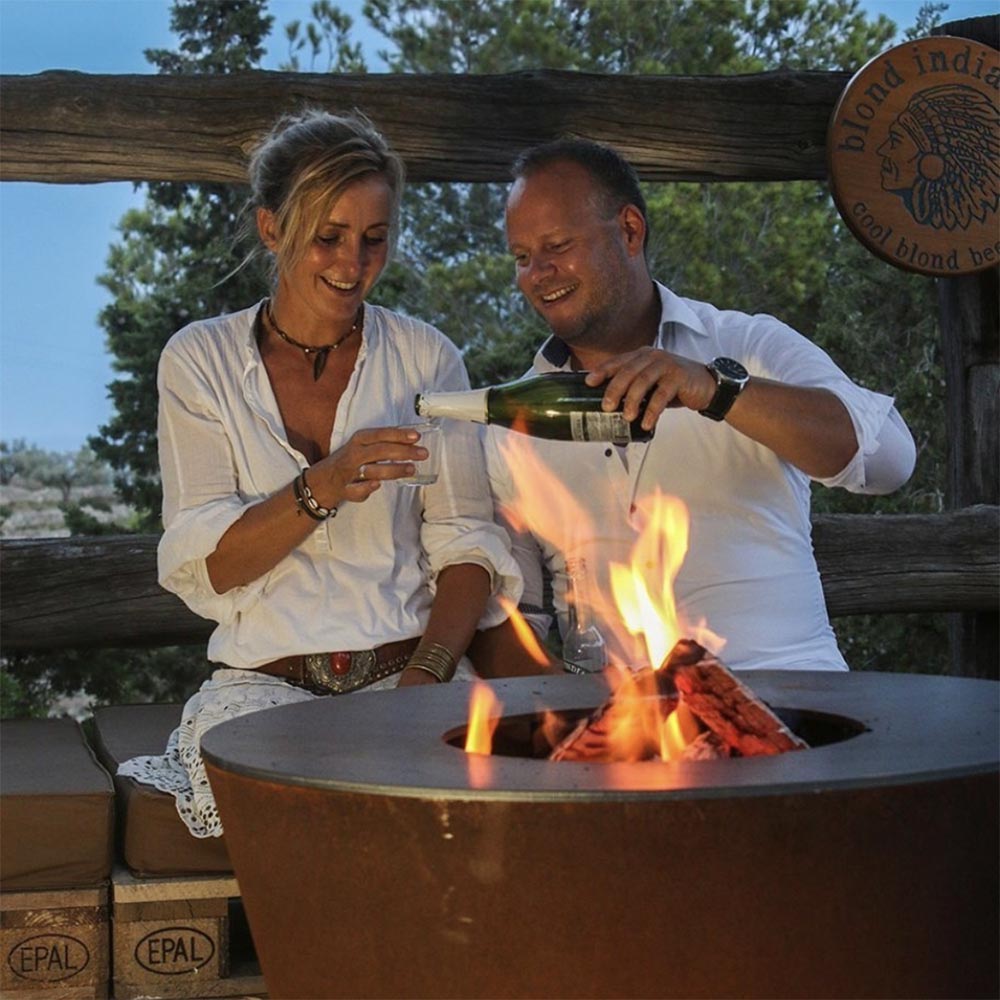 Arteflame Classic 40" Grill — Tall Round Base